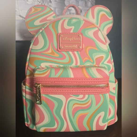 Loungefly Disney Parks Mickey Mouse Swirl Backpack main image 7